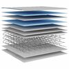 vidaXL Matelas &agrave; ressorts bonnell moyen 180x200 cm