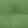 vidaXL Coussin de Dos Vert clair 120 x 24 x 50 cm Velours
