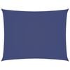 vidaXL Voile de parasol Tissu Oxford rectangulaire 4x6 m Bleu