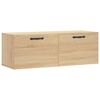 vidaXL Armoire murale ch&ecirc;ne sonoma 100x36,5x35 cm bois d'ing&eacute;nierie