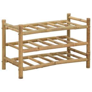 vidaXL &Eacute;tag&egrave;re &agrave; vin Bambou Naturel