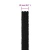 vidaXL Corde de travail Noir 20 mm 25 m Polyester
