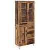 vidaXL Haut Armoire Bois Ancien 69,5 x 34 x 90 cm Bois d'ing&eacute;nierie
