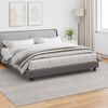 vidaXL Tapis de surface LUGO Cr&egrave;me et gris 340 x 240 cm Polyester