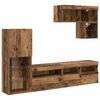vidaXL Meubles TV muraux 6 pc Bois ancien Bois d'ing&eacute;nierie