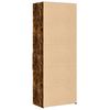 vidaXL Buffet haut ch&ecirc;ne fum&eacute; 70x42,5x185 cm bois d'ing&eacute;nierie