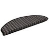 vidaXL Tapis d'escalier auto-adhésifs 15 pcs Anthracite 65 x 21 x 4 cm