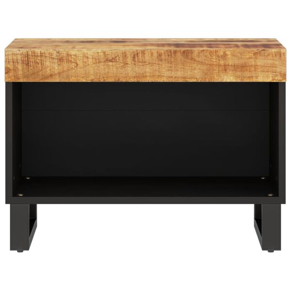 vidaXL Meuble TV 60x33x43,5 cm bois massif de manguier