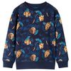 Sweatshirt pour enfants bleu marine 140