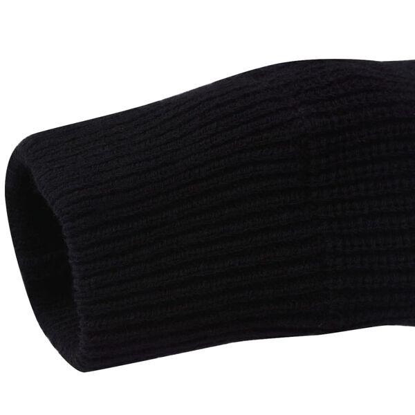 vidaXL Pull-over de travail pour hommes noir taille M