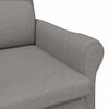 vidaXL fauteuil Taupe 76 x 94 x 102 cm tissu