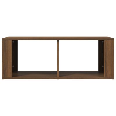 vidaXL Table basse Chêne marron 100x50x36 cm Bois d'ingénierie