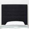 vidaXL T&ecirc;te de lit avec t&ecirc;te de lit Noir 90 cm Cuir synth&eacute;tique