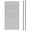 vidaXL Cl&ocirc;ture en treillis m&eacute;tallique anthracite 1,4x25 m