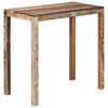 vidaXL Table de bar 112x60x108 cm Bois de r&eacute;cup&eacute;ration massif