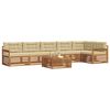 vidaXL Ensemble de canap&eacute;s d'ext&eacute;rieur 7 pcs Naturel et Beige