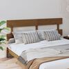 vidaXL T&ecirc;te de lit Marron miel 184x3x81 cm Bois massif de pin