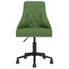 vidaXL Chaises pivotantes &agrave; manger lot de 4 Vert fonc&eacute; Velours
