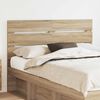 vidaXL T&ecirc;te de lit Ch&ecirc;ne Sonoma 100 cm Bois d'ing&eacute;nierie