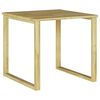 vidaXL table Naturel 50,5 x 50 x 46 cm Pin&egrave;de impr&eacute;gn&eacute;e