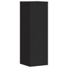 vidaXL Support pour plantes noir 33x33x100 cm bois d'ing&eacute;nierie