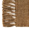 vidaXL Tapis avec glands 180x250 cm Jute