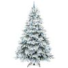 vidaXL Sapin de No&euml;l artificiel avec 300 LED Vert 240 cm PE et PVC