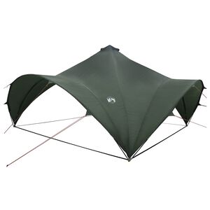vidaXL Tente de f&ecirc;te Vert arm&eacute;e 500 x 500 x 350 cm Polyester et Acier