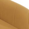 vidaXL Tabouret de bar Marron Velours