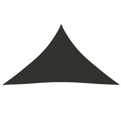 vidaXL Voile de parasol tissu oxford triangulaire 3,5x3,5x4,9 m