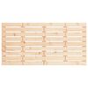 vidaXL T&ecirc;te de lit murale 126x3x63 cm Bois massif de pin