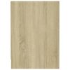 vidaXL Meuble TV Chêne sonoma 102x37,5x52,5 cm Bois d'ingénierie