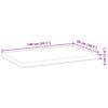 vidaXL Dessus de table rectangulaire 140x50x4 cm bois massif d'acacia