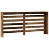 vidaXL Cache-radiateur vieux bois 175x20x82 cm bois d'ing&eacute;nierie