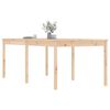 vidaXL Table de jardin 203,5x100x76 cm bois massif de pin