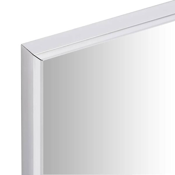 vidaXL Miroir Argent&eacute; 80x60 cm