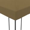 vidaXL Belvédère 6x3x2,7 m Taupe 180 g/m²