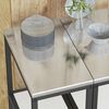 vidaXL Rangement de cuisine avec &eacute;tag&egrave;re Blanc 60 x 50 x 92 cm Acier