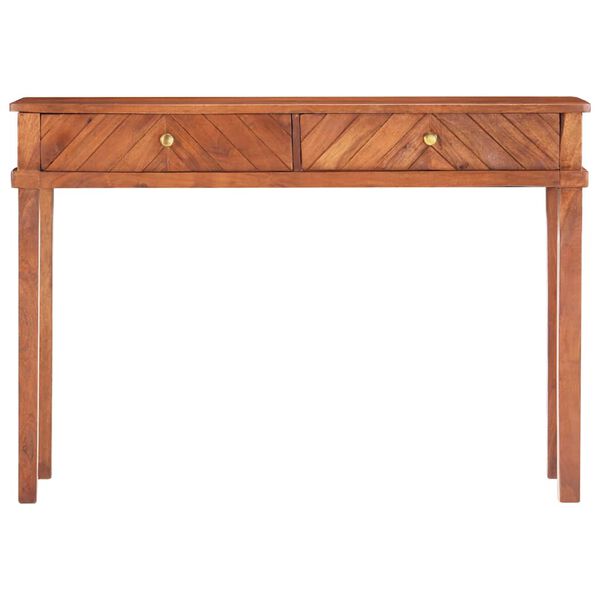vidaXL Armoire console 110x40x76 cm Bois d'acacia massif
