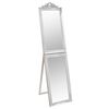 vidaXL Miroir sur pied Argent&eacute; 50x200 cm