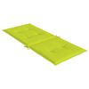 vidaXL Chaises de jardin inclinables lot de 2 et coussins teck massif