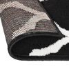 vidaXL Tapis BCF Noir et blanc 60x200 cm