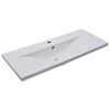 vidaXL Ensemble de meubles de salle de bain Gris Agglom&eacute;r&eacute;