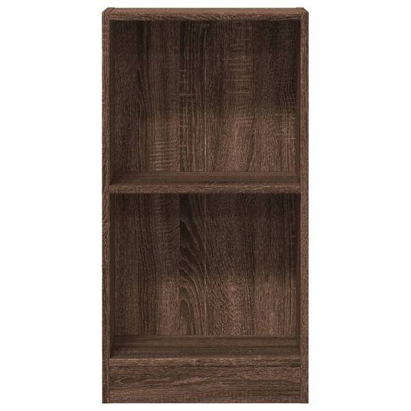 vidaXL Biblioth&egrave;que ch&ecirc;ne marron 40x24x76 cm bois d'ing&eacute;nierie