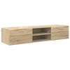 vidaXL Cabinet en Bois 150 x 39 x 30 cm Ch&ecirc;ne Sonoma Bois d'ing&eacute;nierie