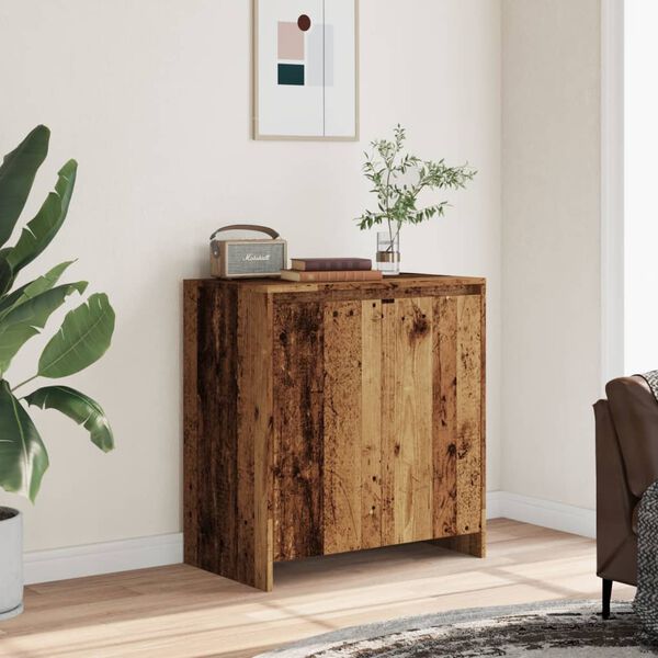 vidaXL Buffet vieux bois 70x41x75 cm bois d'ingénierie