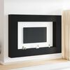 vidaXL Ensemble meuble TV 8 pcs Ch&ecirc;ne noir 100 x 30 x 30 cm