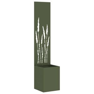 vidaXL &Eacute;cran de confidentialit&eacute; de jardin Vert olive 32 x 32 x 150 cm