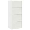 vidaXL Armoire de rangement Blanc 60 x 40 x 140 cm Acier