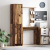 vidaXL Bureau 2 pcs Bois ancien
